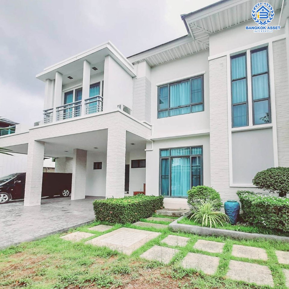 *****บ้านเดี่ยวมือสอง ย่านนนทบุรี ม.เพอร์เฟคมาสเตอร์พีซ รัตนาธิเบศร์ หลังมุม ใหญ่กว่า 150.9 ตร.ว. ฟังก์ชัน 6 ห้องนอน 6 ห้องน้ำ จอดรถได้ 4 คัน พร้อมบรรยากาศโครงการสุด Luxury บนทำเลเชื่อมต่อทุกการเดินทาง เพียง 400 เมตรถึง MRT ไทรม้า ใกล้จุดขึ้นทางด่วนงามวงศ์วาน